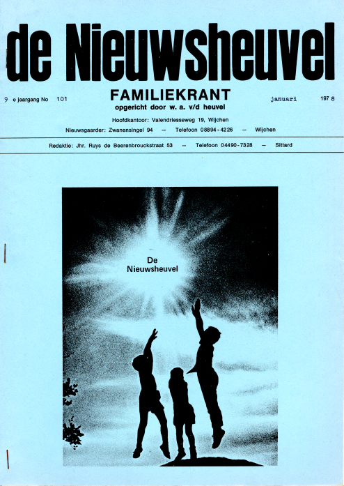 De Nieuwsheuvel Family newspaper